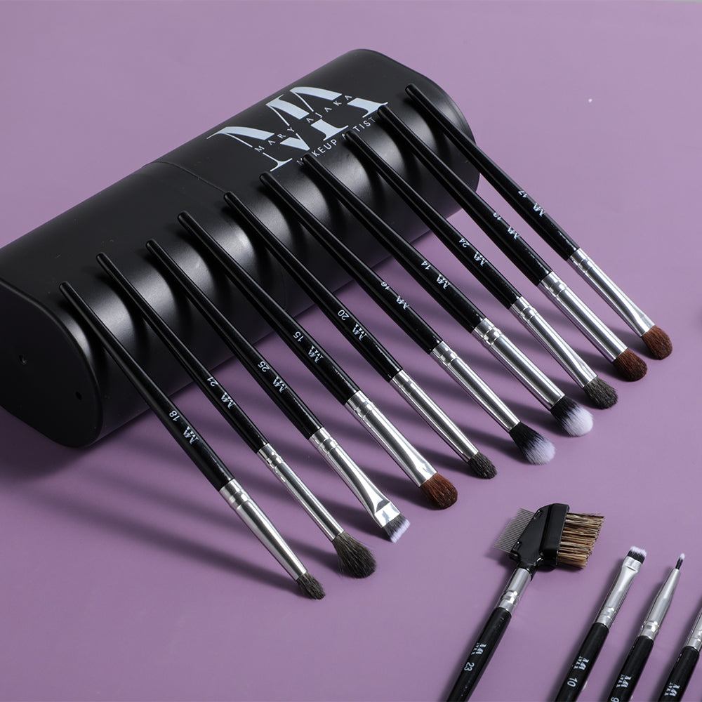 25 Piece Brush Set- Mary Ajaka Makeup Brush Set