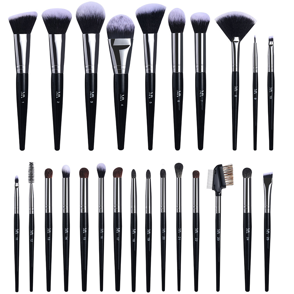 25 Piece Brush Set- Mary Ajaka Makeup Brush Set
